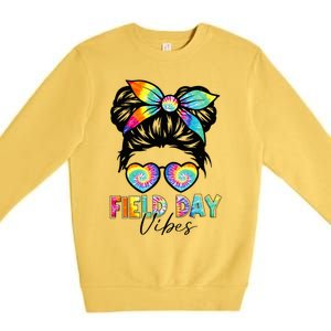 School Field Day Fun Tie Dye Field Day 2023 Premium Crewneck Sweatshirt