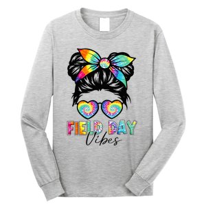 School Field Day Fun Tie Dye Field Day 2023 Long Sleeve Shirt