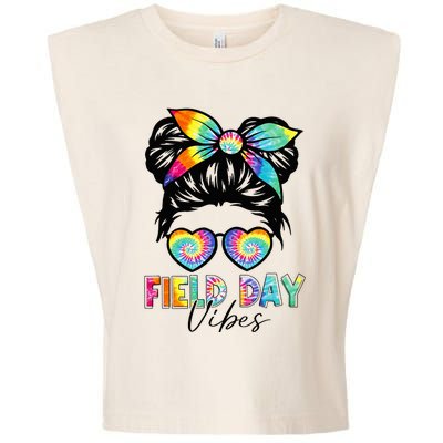 School Field Day Fun Tie Dye Field Day 2023 Garment-Dyed Women's Muscle Tee