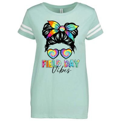 School Field Day Fun Tie Dye Field Day 2023 Enza Ladies Jersey Football T-Shirt