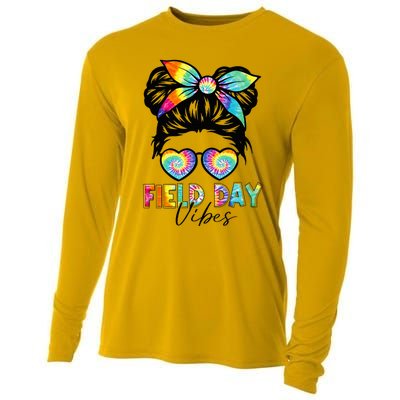 School Field Day Fun Tie Dye Field Day 2023 Cooling Performance Long Sleeve Crew