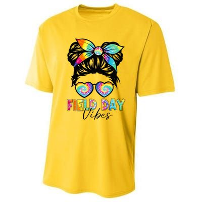 School Field Day Fun Tie Dye Field Day 2023 Performance Sprint T-Shirt