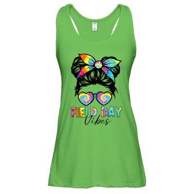 School Field Day Fun Tie Dye Field Day 2023 Ladies Essential Flowy Tank