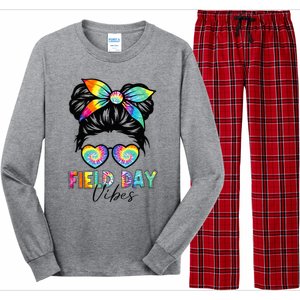 School Field Day Fun Tie Dye Field Day 2023 Long Sleeve Pajama Set