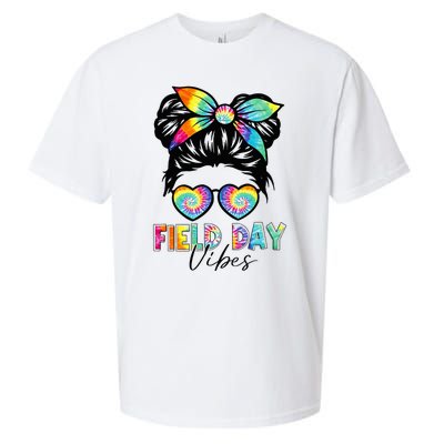 School Field Day Fun Tie Dye Field Day 2023 Sueded Cloud Jersey T-Shirt