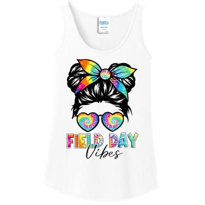 School Field Day Fun Tie Dye Field Day 2023 Ladies Essential Tank