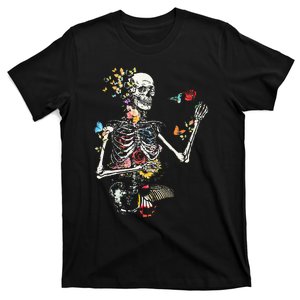 Spooky Floral Decor for Halloween T-Shirt