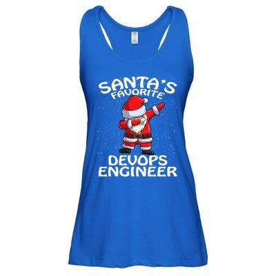 SantaS Favorite Devops Engineer Christmas Gift Ladies Essential Flowy Tank