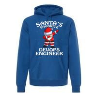 SantaS Favorite Devops Engineer Christmas Gift Premium Hoodie