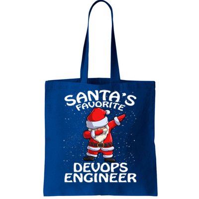 SantaS Favorite Devops Engineer Christmas Gift Tote Bag