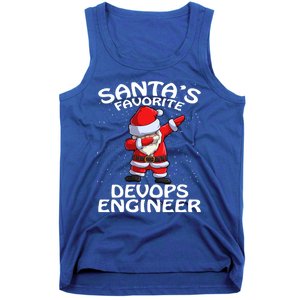 SantaS Favorite Devops Engineer Christmas Gift Tank Top