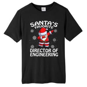 SantaS Favorite Director Of Engineering Christmas Gift Tall Fusion ChromaSoft Performance T-Shirt