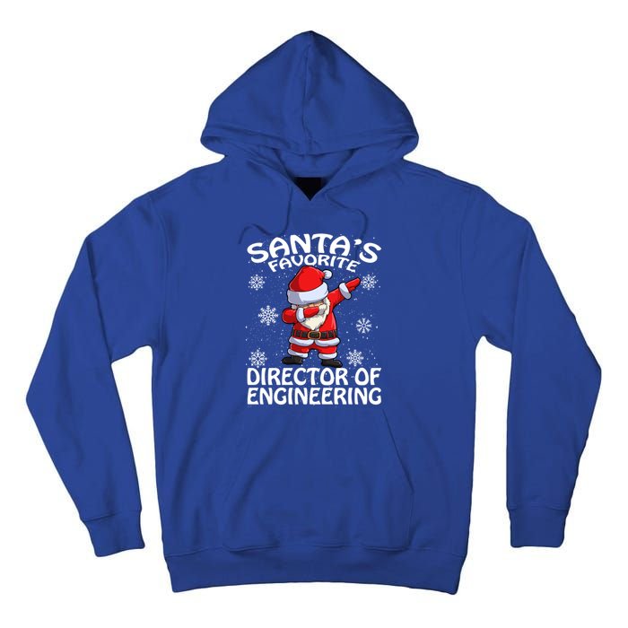 SantaS Favorite Director Of Engineering Christmas Gift Tall Hoodie