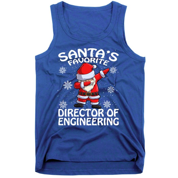 SantaS Favorite Director Of Engineering Christmas Gift Tank Top