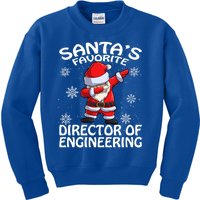 SantaS Favorite Director Of Engineering Christmas Gift Kids Sweatshirt