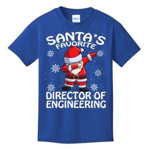 SantaS Favorite Director Of Engineering Christmas Gift Kids T-Shirt