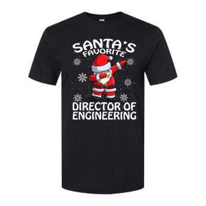 SantaS Favorite Director Of Engineering Christmas Gift Softstyle CVC T-Shirt