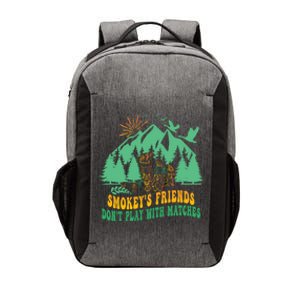 Smokey's friends don't play with matches funny saying Vector Backpack