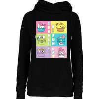 Sundae Fun Day Ft. Sanrio Characters Ice Cream Dessert Womens Funnel Neck Pullover Hood