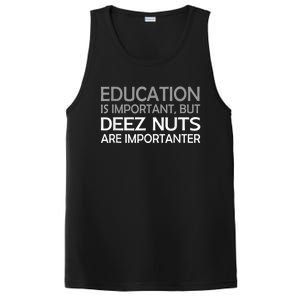 Sarcastic Funny Deez Nuts PosiCharge Competitor Tank