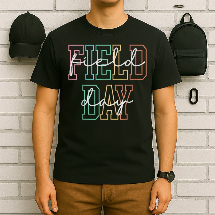 School Field Day Happy Field Day  Teacher Life Summer T-Shirt
