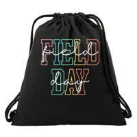 School Field Day Happy Field Day  Teacher Life Summer Drawstring Bag