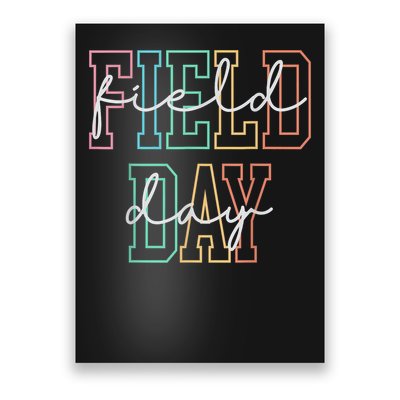 School Field Day Happy Field Day  Teacher Life Summer Poster