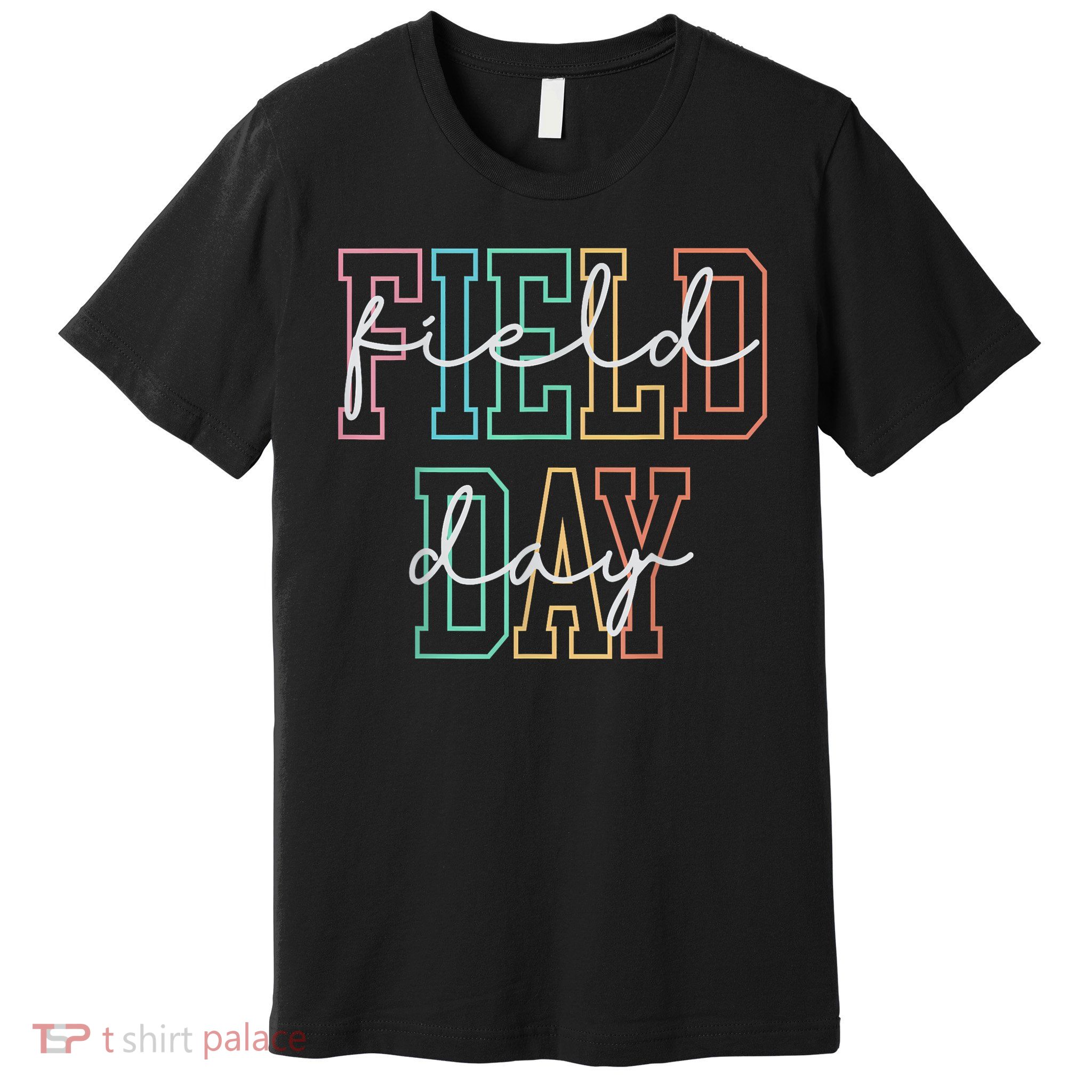 School Field Day Happy Field Day  Teacher Life Summer Premium T-Shirt