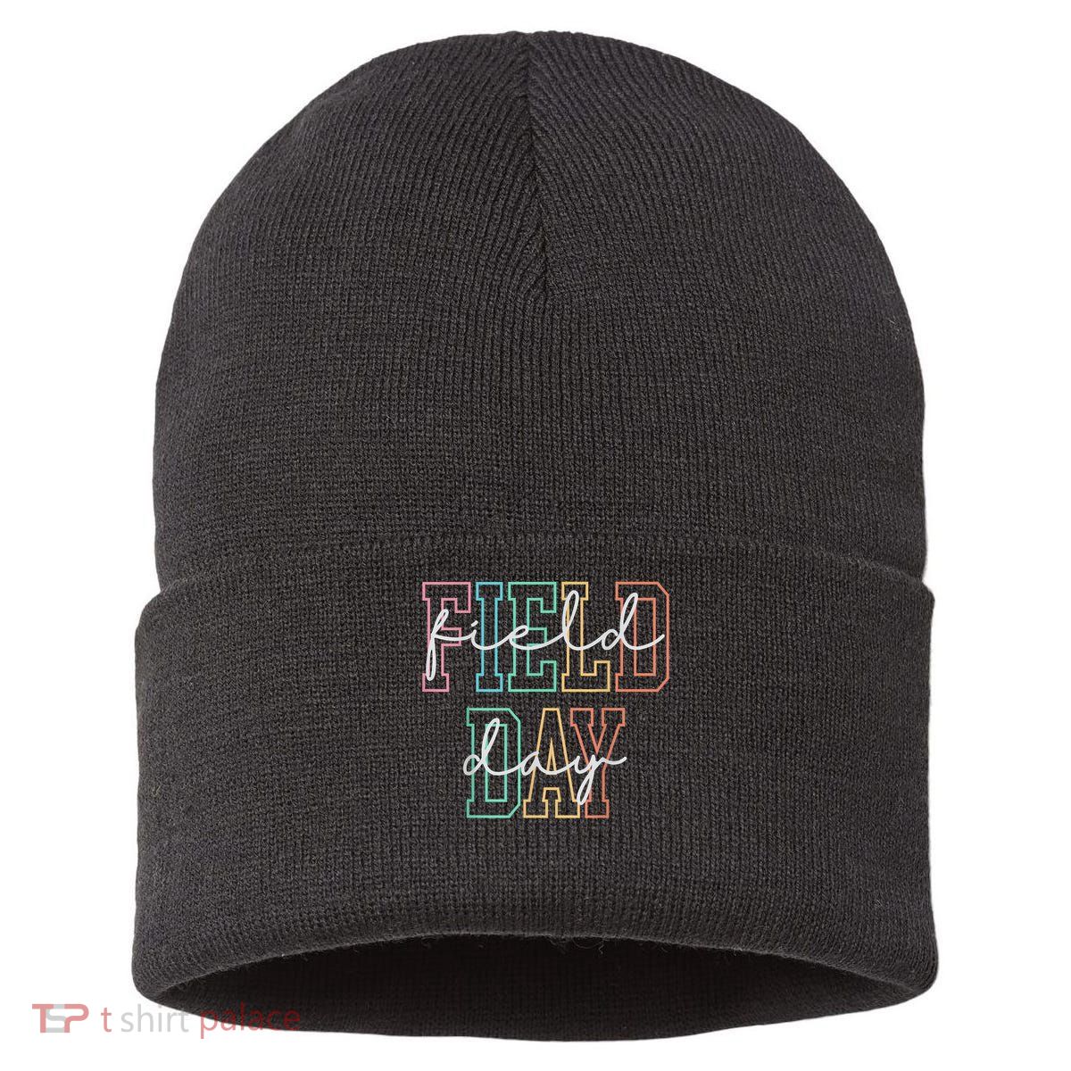 School Field Day Happy Field Day  Teacher Life Summer Sustainable Knit Beanie