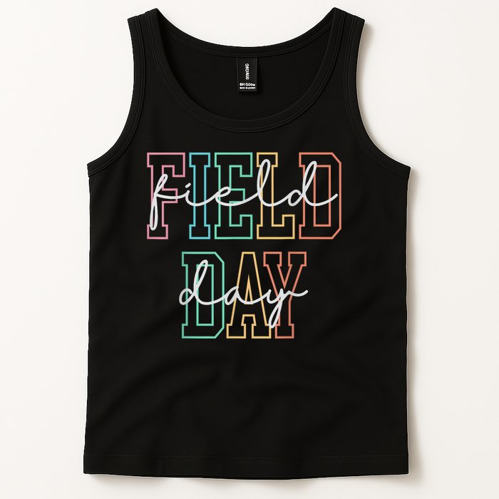 School Field Day Happy Field Day  Teacher Life Summer Tank Top
