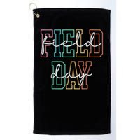 School Field Day Happy Field Day  Teacher Life Summer Golf Towel