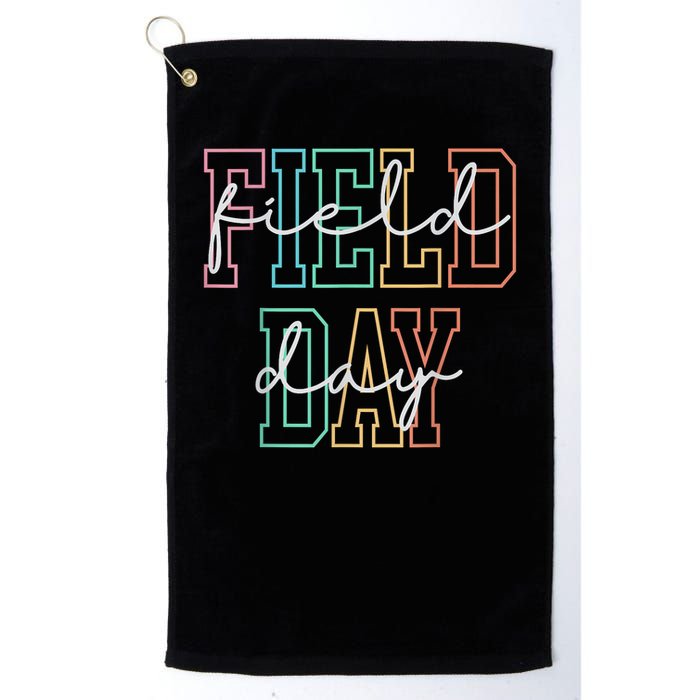 School Field Day Happy Field Day  Teacher Life Summer Golf Towel
