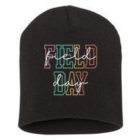 School Field Day Happy Field Day  Teacher Life Summer Short Acrylic Beanie