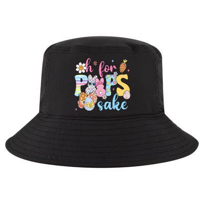 Sake Funny Easter Bunny Print Glasses Happy Easter Cool Comfort Performance Bucket Hat