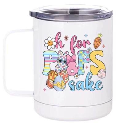 Sake Funny Easter Bunny Print Glasses Happy Easter 12 oz Stainless Steel Tumbler Cup