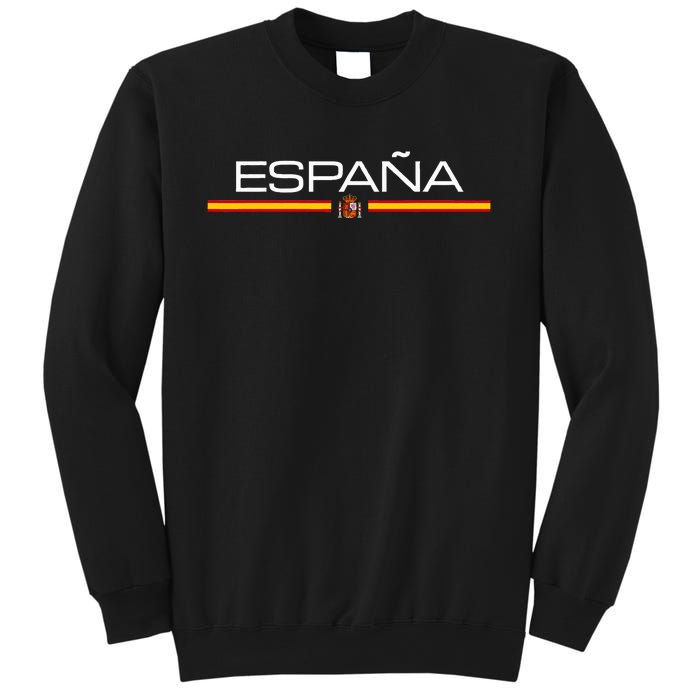 Spain Flag EspañA Athletic Sports Jersey Style Sweatshirt