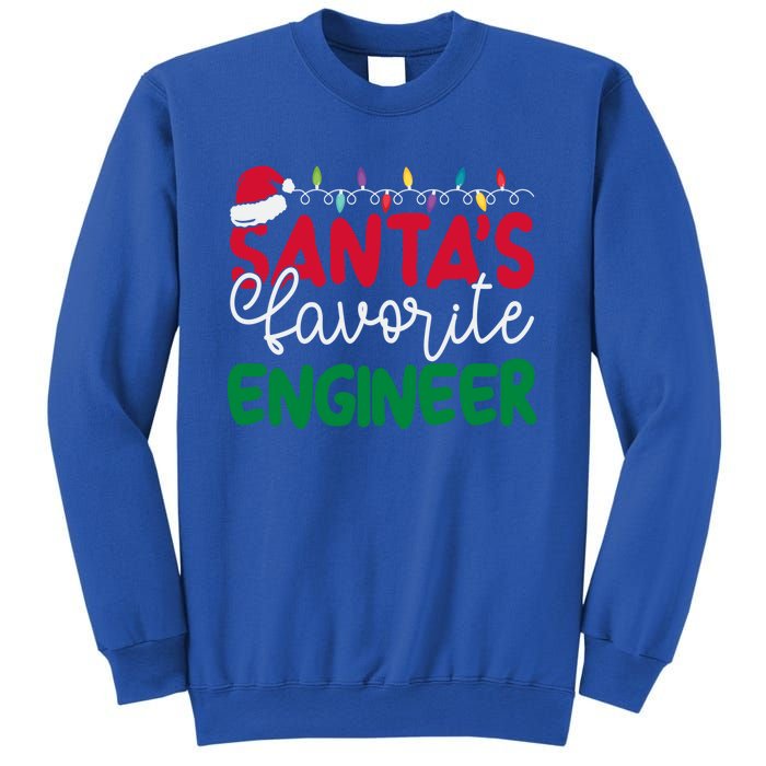 SantaS Favorite Engineer Family Matching Group Christmas Gift Sweatshirt