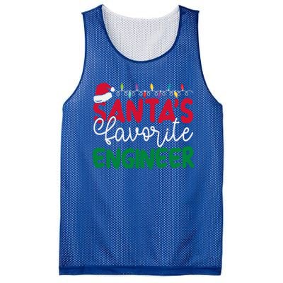 SantaS Favorite Engineer Family Matching Group Christmas Gift Mesh Reversible Basketball Jersey Tank