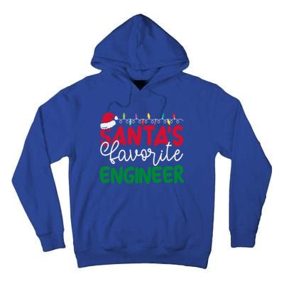 SantaS Favorite Engineer Family Matching Group Christmas Gift Tall Hoodie