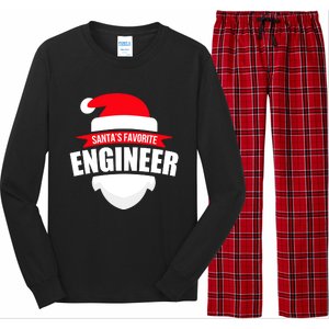 SantaS Favorite Engineer Meaningful Gift Fun Christmas Wear Long Sleeve Pajama Set