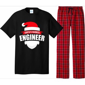 SantaS Favorite Engineer Meaningful Gift Fun Christmas Wear Pajama Set