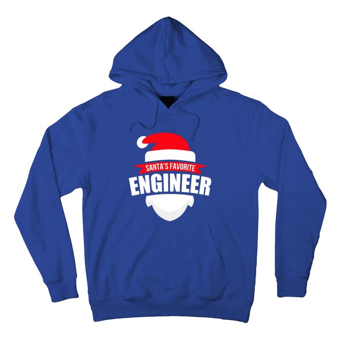 SantaS Favorite Engineer Meaningful Gift Fun Christmas Wear Hoodie