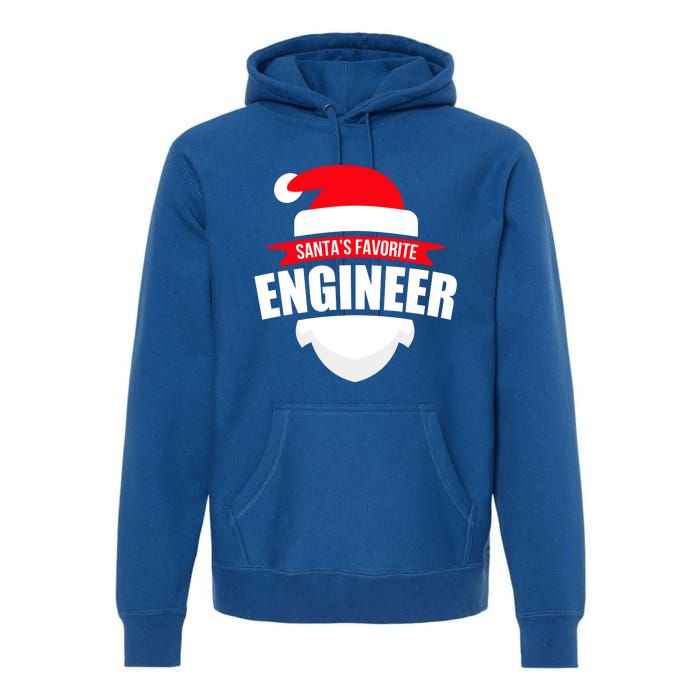 SantaS Favorite Engineer Meaningful Gift Fun Christmas Wear Premium Hoodie