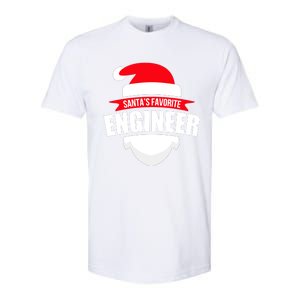 SantaS Favorite Engineer Meaningful Gift Fun Christmas Wear Softstyle CVC T-Shirt