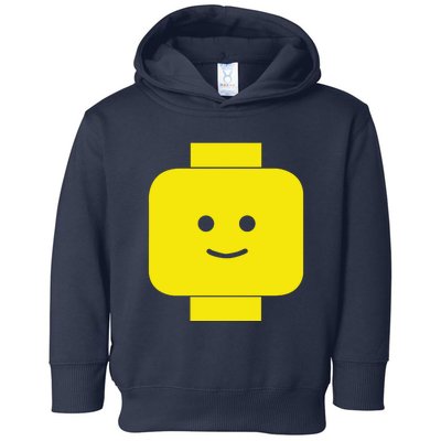 Smily Face Expression Lego Head Toddler Hoodie