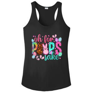 Sake Funny Easter Bunny Print Glasses Happy Easter Ladies PosiCharge Competitor Racerback Tank