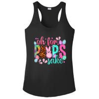 Sake Funny Easter Bunny Print Glasses Happy Easter Ladies PosiCharge Competitor Racerback Tank