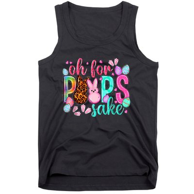 Sake Funny Easter Bunny Print Glasses Happy Easter Tank Top