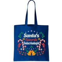 SantaS Favorite Endocrinologists Christmas Hormone Doctor Swea Tote Bag