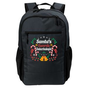 SantaS Favorite Endocrinologists Christmas Hormone Doctor Swea Daily Commute Backpack